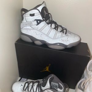 Metallic Jordan 6 Rings
